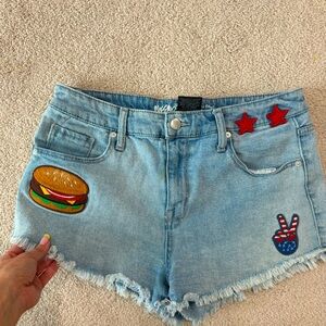 Comfy, happy and sexy jean shorts, Size S/M. Very good condition